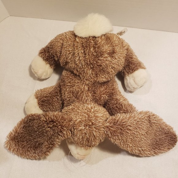 STUFFED ANIMAL BUNNY RABBIT w/ WHISKERS by PLUSH CREATIONS - 1998 - TRUE VINTAGE - Picture 7 of 16